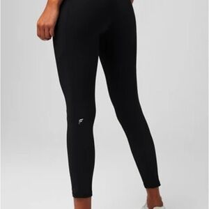 Oasis Pure Luxe Fabletics 7/8 Leggings - black, size 3x